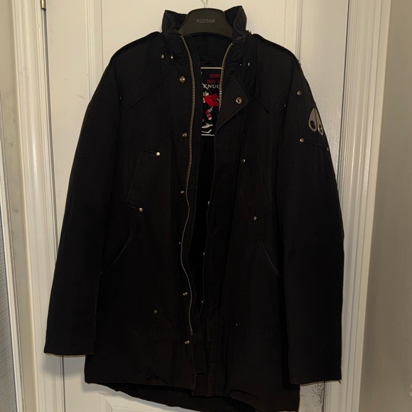 Moose Knuckles Men's Black Puffer Jacket - Picture 4 of 5